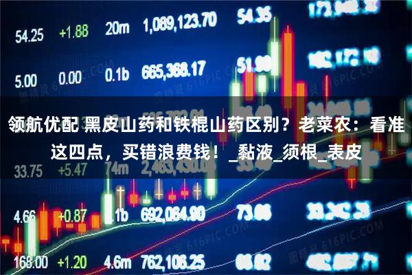 领航优配 黑皮山药和铁棍山药区别？老菜农：看准这四点，买错浪费钱！_黏液_须根_表皮